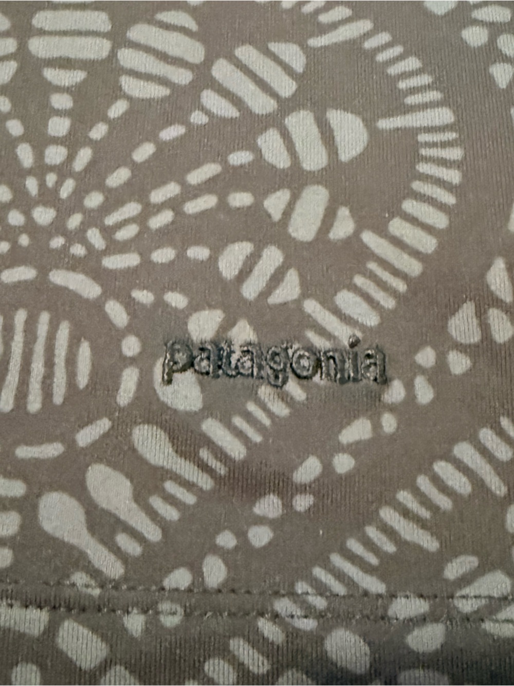 Patagonia Blue Patterned Tank Top - Picture 4 of 4